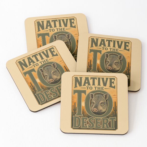 Item preview, Native to the Desert – Vintage Javelina designed and sold by Art-Arcade6.