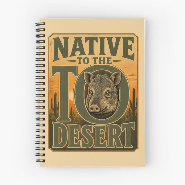 Item preview, Native to the Desert – Vintage Javelina designed and sold by Art-Arcade6.