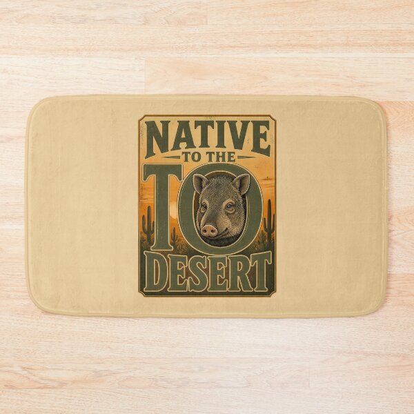Item preview, Native to the Desert – Vintage Javelina designed and sold by Art-Arcade6.