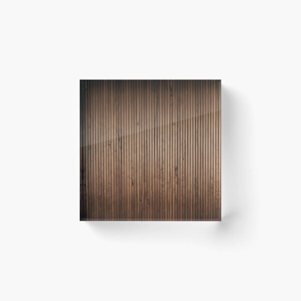 Item preview, Thin Vertical Wood Planks Brown Rustic Cottage Wall HD designed and sold by bard-art.