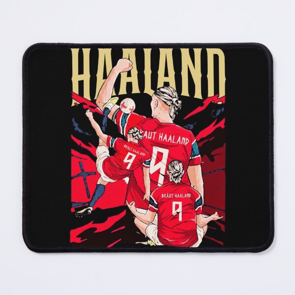 Item preview, Erling Haaland Norway Football Action Design designed and sold by Joymurysoa.