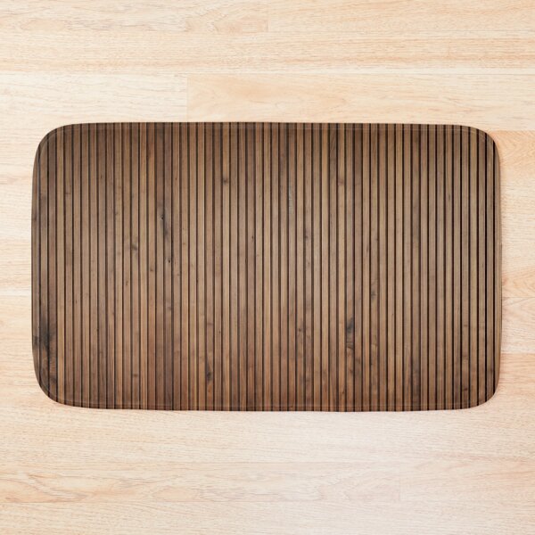 Item preview, Thin Vertical Wood Planks Brown Rustic Cottage Wall HD designed and sold by bard-art.