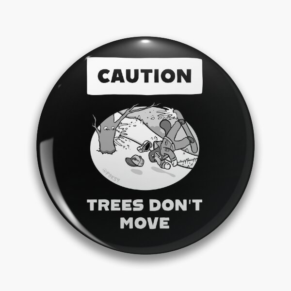 Item preview, Caution: Trees Don't Move Platypus designed and sold by Foksy Art.