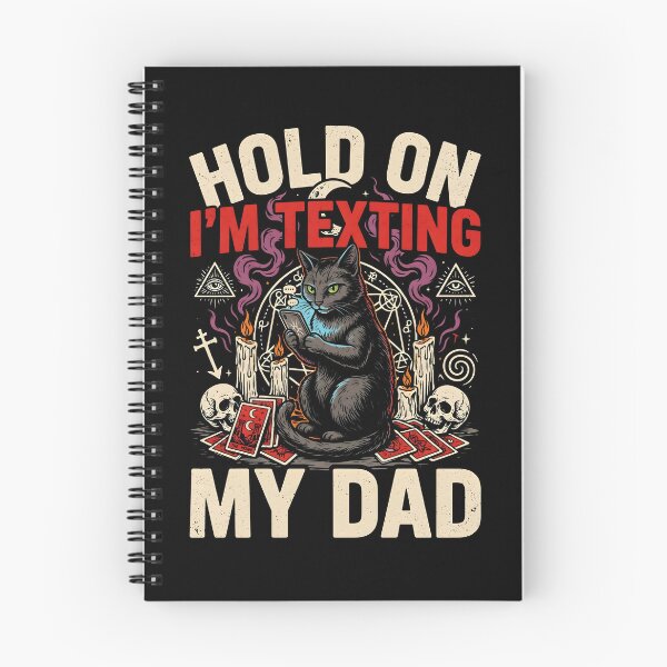 Item preview, Hold On I’m Texting My Dad Dark Occult Humor designed and sold by Redgiant87x.