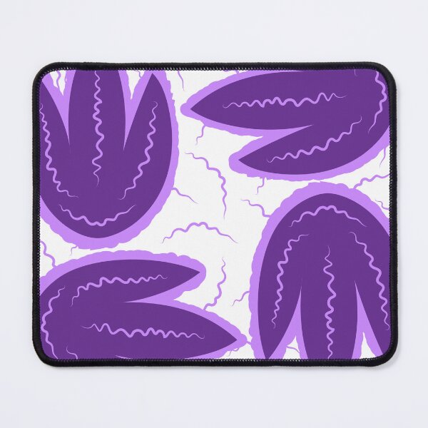 Item preview, Neon Purple Retro Flowers Pattern designed and sold by ZorianArt.
