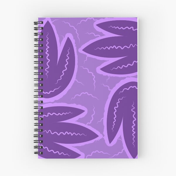 Item preview, Neon Purple Retro Flowers Pattern designed and sold by ZorianArt.