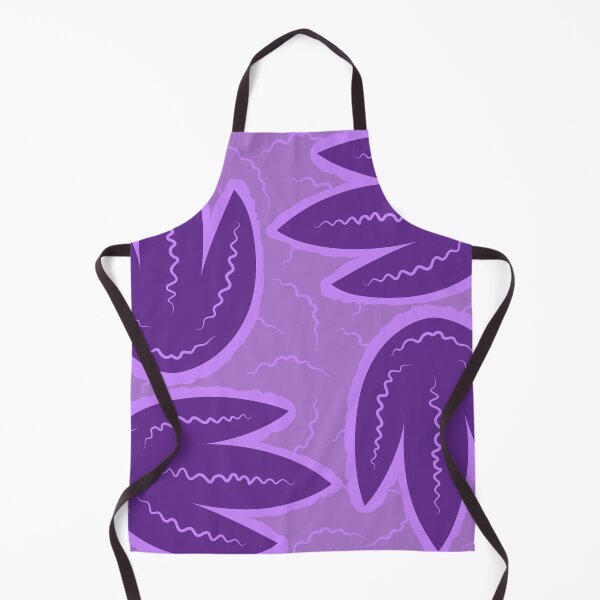 Item preview, Neon Purple Retro Flowers Pattern designed and sold by ZorianArt.