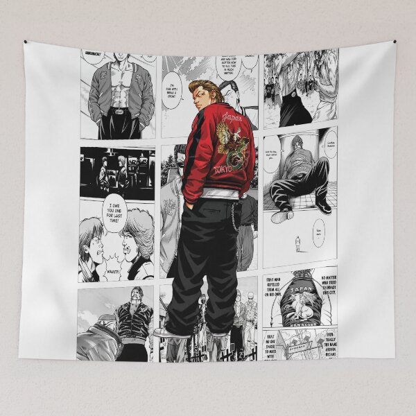 Item preview, Bouya Inspired Manga Panel Poster | Black & White Collage designed and sold by marionrien.