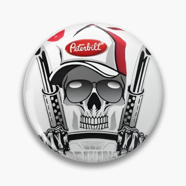 Item preview, Peterbilt Inspired Skull Soldier Graphic Design For Truck Enthusiasts | ⭐⭐⭐⭐⭐ Best Seller designed and sold by JeremyMcs.