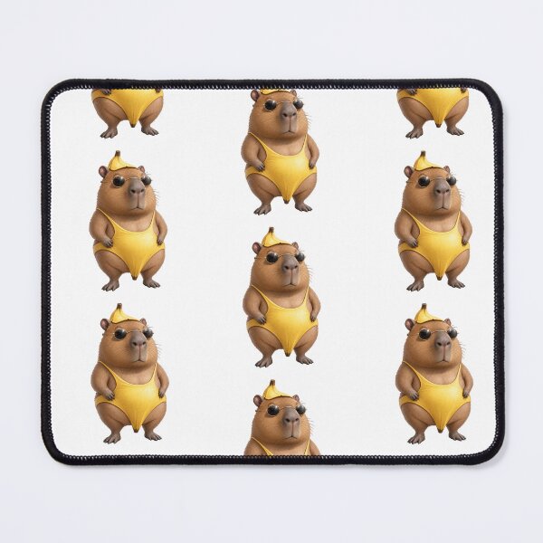 Item preview, Funny Banana Capybara Wearing Sunglasses designed and sold by Sunisa_BW.