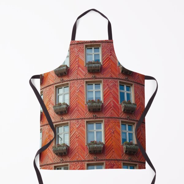 Item preview, Recurring balconies with their flowers on a facade designed and sold by Sigtrix.