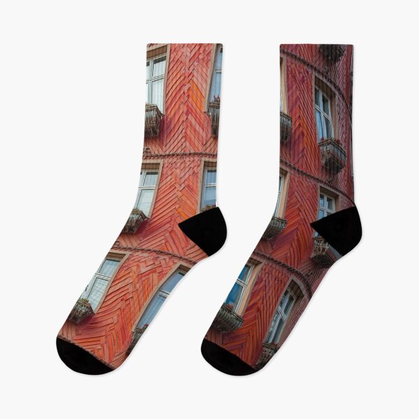 Item preview, Recurring balconies with their flowers on a facade designed and sold by Sigtrix.