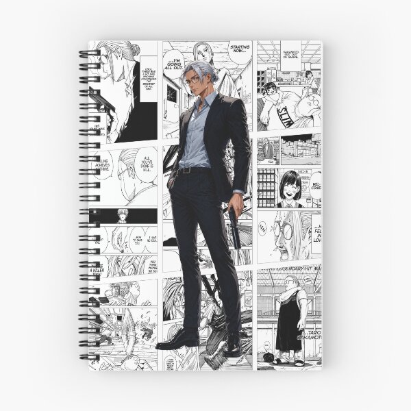 Item preview, Sakamoto Inspired Manga Panel Poster | Black & White Collage designed and sold by marionrien.