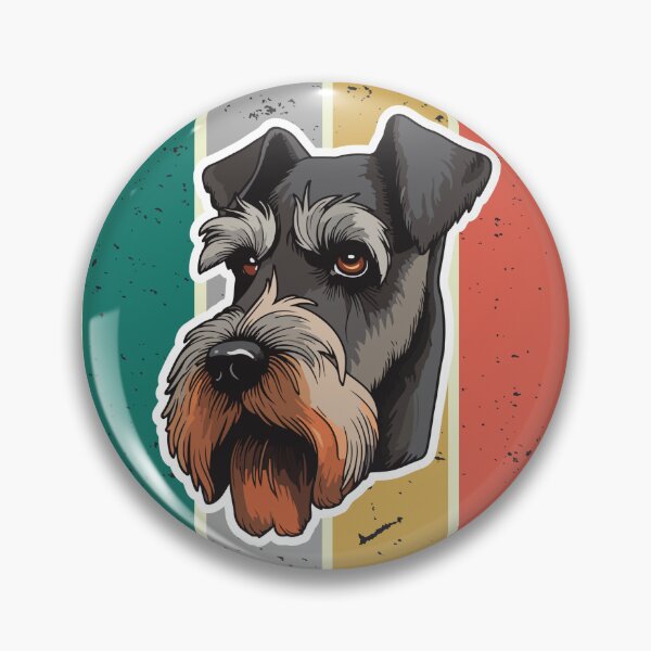 Item preview, Mittelschnauzer Portrait designed and sold by FanFest.