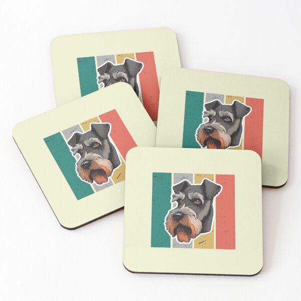 Item preview, Mittelschnauzer Portrait designed and sold by FanFest.