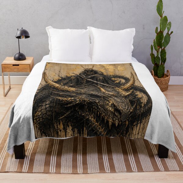 Item preview, Dark Samurai Seated Above a Black Dragon designed and sold by MouradStudio.