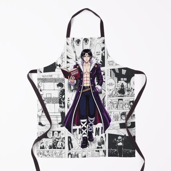 Artikelvorschau, Chrollo-inspiriertes Manga-Panel-Poster | Schwarz-Weiß-Collage entworfen und verkauft von marionrien.