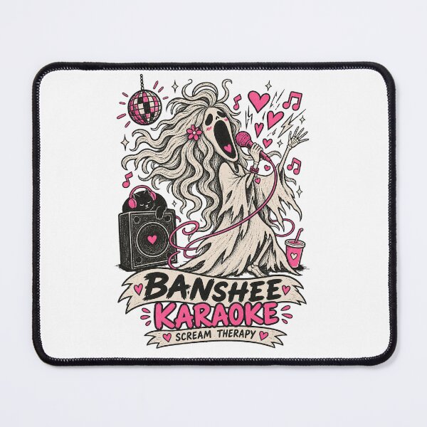 Item preview, Funny Banshee Karaoke Scream Therapy designed and sold by tollaru.