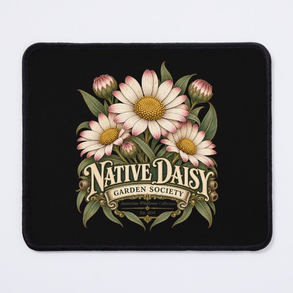 Item preview, Vintage Native Daisy Botanic illustration  designed and sold by Mere & Co.