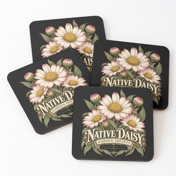 Item preview, Vintage Native Daisy Botanic illustration  designed and sold by Mere & Co.