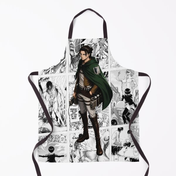 Item preview, Eren Inspired Manga Panel Poster | Black & White Collage designed and sold by marionrien.