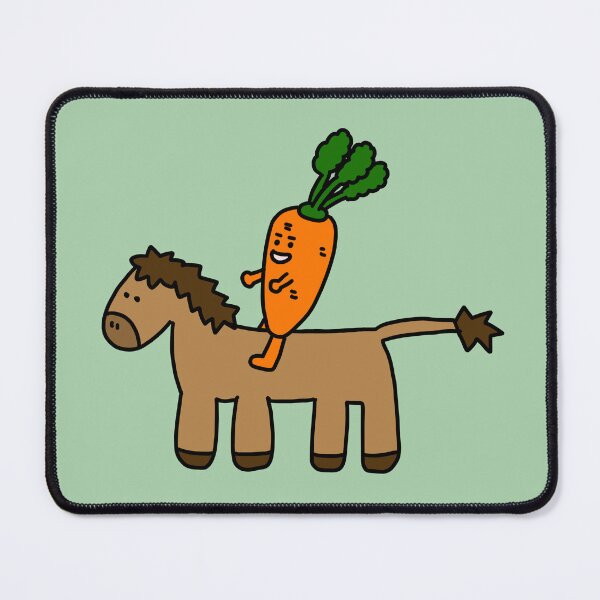 Item preview, Carrot guy on the horse designed and sold by superbaechoo.