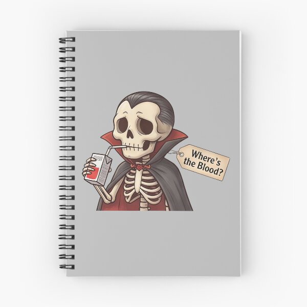 Item preview, Vampire Skeleton Where's The Blood designed and sold by NadinArtStudio.