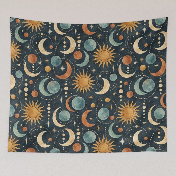 Item preview, Vintage Watercolor Eucalyptus Leaves Botanical Seamless Pattern designed and sold by SayMaria.