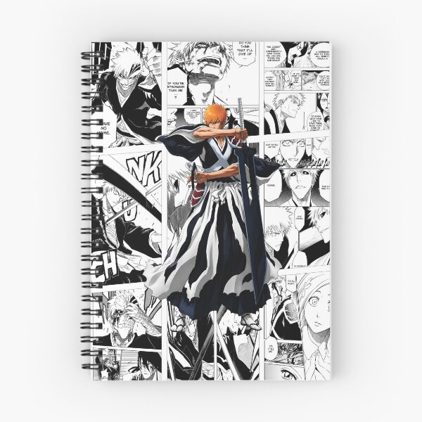 Item preview, Ichigo Inspired Manga Panel Poster | Black & White Collage designed and sold by marionrien.