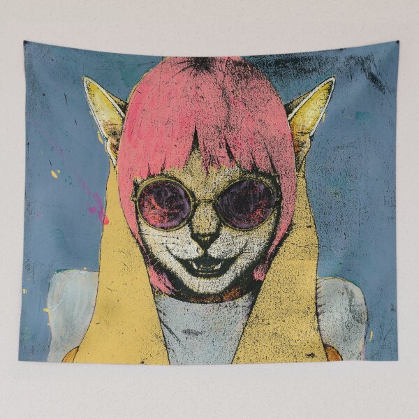 Item preview, Pink Pussycat designed and sold by ElvisSantanaArt.