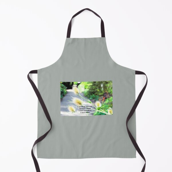 Item preview, Wild teasel photograph with inspirational message designed and sold by Natimo-Studio.