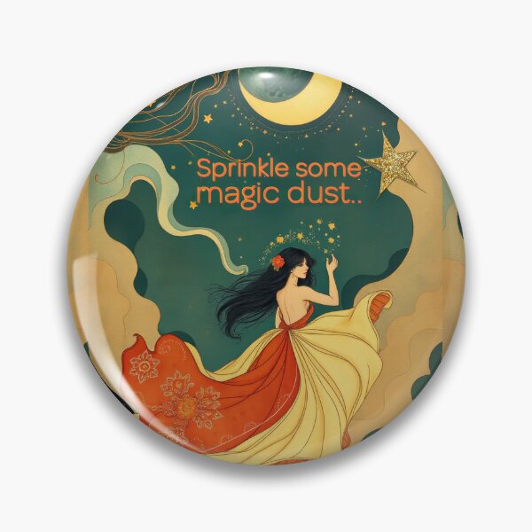 Item preview, Moonlit Magic Woman Fantasy Art Illustration designed and sold by pinkal.