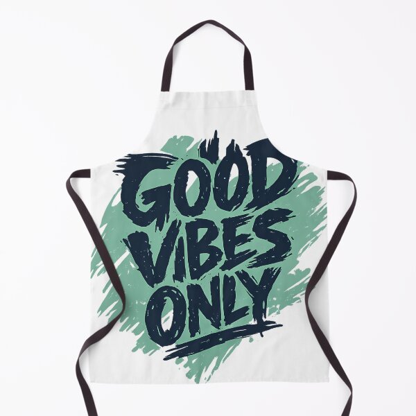 Item preview, Good Vibes Only Brush Stroke Typography Urban Streetwear designed and sold by DesignArtist.ia.