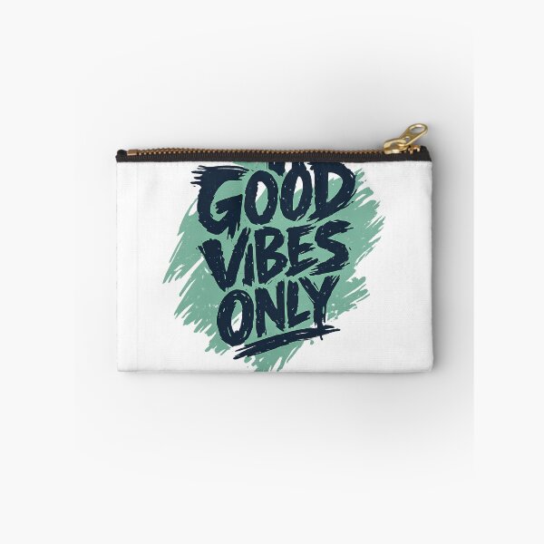 Item preview, Good Vibes Only Brush Stroke Typography Urban Streetwear designed and sold by DesignArtist.ia.