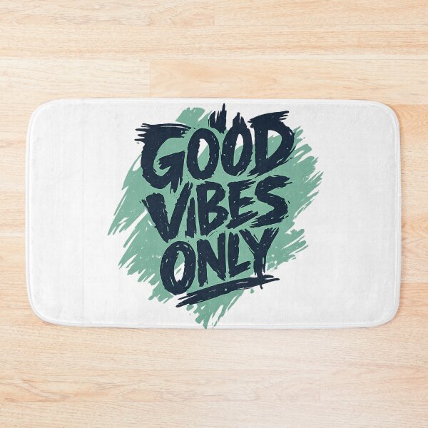 Item preview, Good Vibes Only Brush Stroke Typography Urban Streetwear designed and sold by DesignArtist.ia.