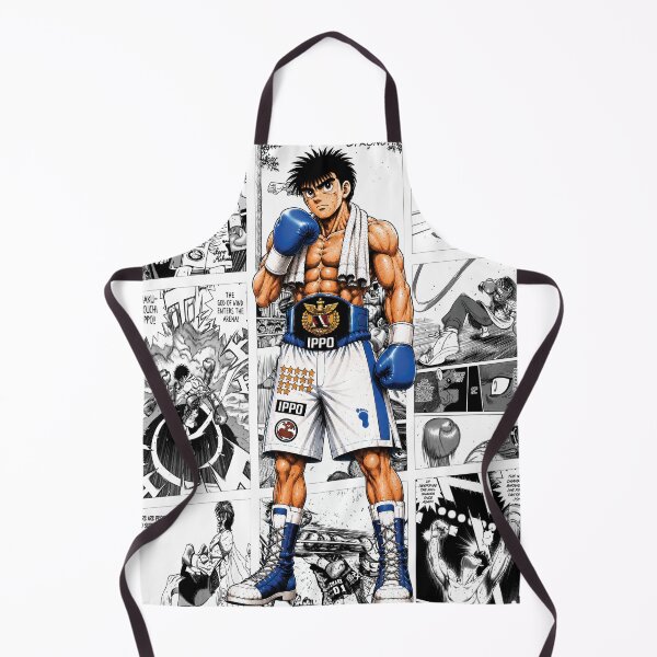 Item preview, Ippo Inspired Manga Panel Poster | Black & White Collage designed and sold by marionrien.