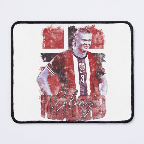 Item preview, Erling Haaland Norway Vintage Football Design designed and sold by Joymurysoa.
