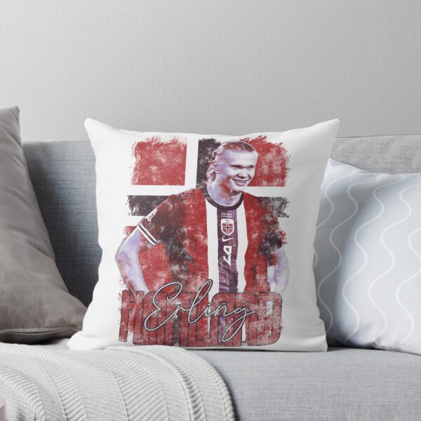 Item preview, Erling Haaland Norway Vintage Football Design designed and sold by Joymurysoa.