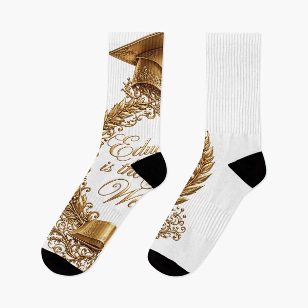 Item preview, Education is the Greatest Wealth - Gold Graduation Luxury Design designed and sold by prithvi chand.