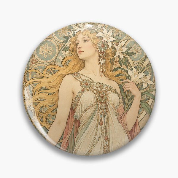 Item preview, Alphonse Mucha Spring 1896 designed and sold by maniacfitness.