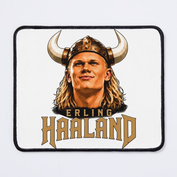 Item preview, Erling Haaland Viking Warrior Portrait Design designed and sold by Joymurysoa.