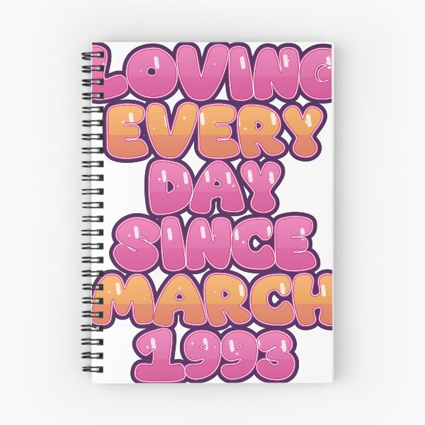 Item preview, LOVING EVERY DAY SINCE MARCH 1993 designed and sold by TheIconSmith.