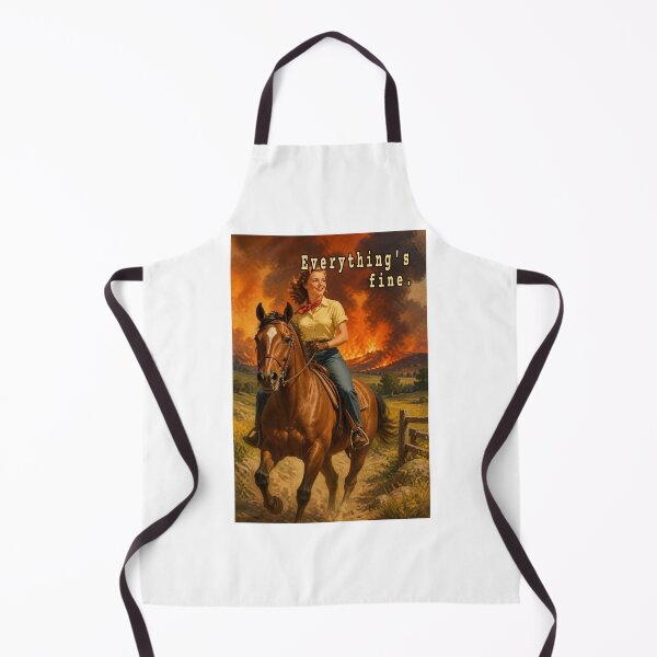 Item preview, Just keep horseback riding, everything's fine. designed and sold by Jason A. Clark.