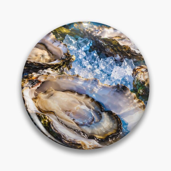 Item preview, Oysters with a fairytale-like, luminous seascape designed and sold by Sigtrix.