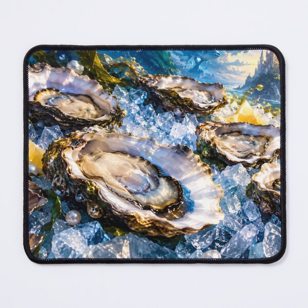 Item preview, Oysters with a fairytale-like, luminous seascape designed and sold by Sigtrix.