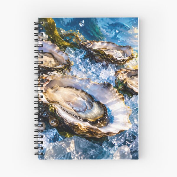Item preview, Oysters with a fairytale-like, luminous seascape designed and sold by Sigtrix.