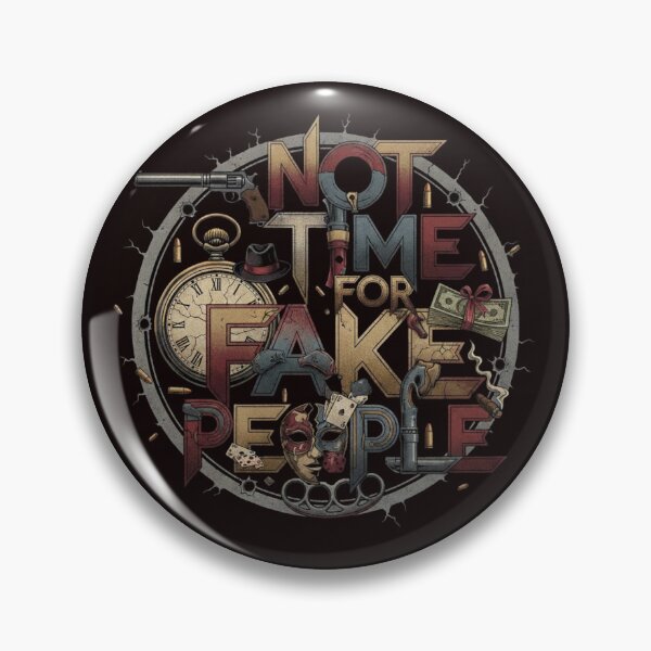 Item preview, NOT TIME POR FAKE PEOPLE designed and sold by SkrabinhoArt.