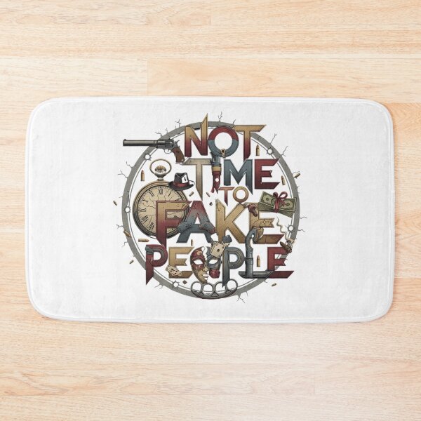 Item preview, NOT TIME POR FAKE PEOPLE designed and sold by SkrabinhoArt.