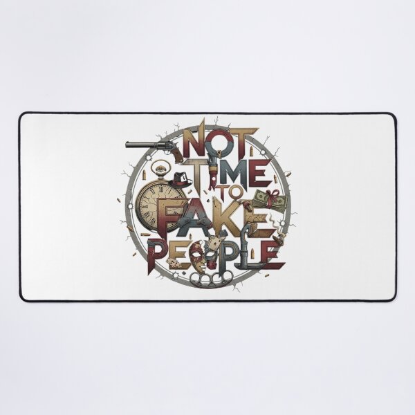 Item preview, NOT TIME POR FAKE PEOPLE designed and sold by SkrabinhoArt.