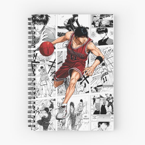 Item preview, Rukawa Inspired Manga Panel Poster | Black & White Collage designed and sold by marionrien.